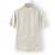 cheap Business Casual-Men's Shirt White Cotton Shirt Casual Shirt Cotton Linen Shirt Plain Vacation Street White Beige Short Sleeve Crew Neck Summer Clothing Apparel Button-Down