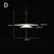 cheap Island Lights-LED Pendant Light Hanging Light Acrylic Metal Glass Light Fixture Modern Cloud Chandelier Bedroom Ceiling Light Fixtures 85-265V