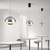 cheap Pendant Lights-LED Pendant Light  Kitchen Island Pendant Lamp Modern 1-Light 18/23cm Metal Painted Finishes Modern Nordic Style Bedroom Dining Room 110-240V