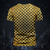 ieftine Tricouri 3D-Bărbați Luciu Sclipitor Bani Tricou Manșon scurt Tricou Tipărire 3D Stil Nautic Cămașă Modă Exagerat Designer Stradă Sport exterior Auriu Vară Primăvară Îmbrăcăminte S M L XL XXL XXXL
