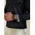 tanie klasyczna koszulka polo-Męskie Zabytkowe 3D Nadruk Koszulka polo z dzianiny warkoczowej polo golfowe Codzienne Długi rękaw Wieczorne Koszulki polo Czarny Biały Jesień i zima S M L Średnio elastyczny Polo z klapami