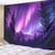 cheap Landscape Tapestry-Aurora Northern Lights Hanging Tapestry Wall Art Large Tapestry Mural Decor Photograph Backdrop Blanket Curtain Home Bedroom Living Room Decoration