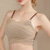 cheap Sports Bra-Women&#039;s Light Support Sports Bra Running Bra Open Back Removable Pad Bra Top Padded Fitness Leisure Sports Running Breathable Lightweight Soft White Brown Green Solid Colored