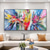 cheap Abstract Paintings-Mintura Handmade Texture Abstract Colorful Oil Paintings On Canvas Wall Art Decoration Modern Pictures For Home Decor Rolled Frameless Unstretched Painting
