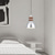 cheap Pendant Lights-LED Pendant Light Warm White 16/17cm 1-Light Industrial Metal Adjustable Ceiling Hanging Light Electroplated Modern Living Room Bedroom 110-240V