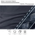abordables Estilo étnico-Hombre Tribal Impresión de pañuelo Camiseta Henley Shirt Manga Corta Impresión 3D Design Étnico Casual Diario Calle Verano Primavera Negro Gris Henley Camiseta Henley