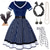 billige Antrekk-1950-talls vintage-inspirert flare-kjole damekostyme vintage cosplay dateparty&amp;amp; kveld festival silke skjerf