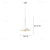 economico Luci a sospensione-lampada a sospensione a led isola cucina lampada a sospensione 1 luce 30 cm design singolo metallo finiture verniciate camera da letto moderna in stile nordico sala da pranzo 110-240v