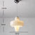 voordelige Eilandlichten-led hanglamp warm wit inbouw plafondlamp 26cm metaal/glas led plafondlamp moderne ronde plafondlamp plafondlamp voor woonkamer gang