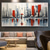 cheap Abstract Paintings-Mintura Handmade Abstract City Landscape Oil Paintings On Canvas Wall Art Decoration Modern Pictures For Home Decor Rolled Frameless Unstretched Painting