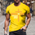 cheap Men&#039;s Graphic T Shirt-Men&#039;s Letter Graphic Prints T Shirt Casual Style 100% Cotton Short Sleeve Graphic Shirt Wine Black White Comfortable Tee Outdoor Street Fashion Designer Clothing