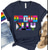 זול גֵאָה-LGBT LGBTQ חולצת טי חולצות גאווה קשת דגלים של ברית גאה לסבית הומו עבור יוניסקס מבוגרים האלווין (ליל כל הקדושים) קרנבל נשף מסכות הטבעה חמה מצעד הגאווה חודש הגאווה