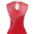 cheap Figure Skating Dresses-Figure Skating Dress Women&#039;s Girls&#039; Ice Skating Dress Burgundy Patchwork Thumbhole Mesh Spandex Stretchy Training Practice Professional Skating Wear Thermal Warm Crystal / Rhinestone Sleeveless Ice
