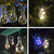 cheap Camping Lights &amp; Lanterns-Portable Solar Light Bulbs Outdoor Waterproof Garden Camping Hanging LED Light Lamp Bulb Globe Hanging Lights for Home Yard Christmas Party Holiday Decorations