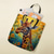 cheap Graphic Print Bags-Women&#039;s Tote Shoulder Bag Canvas Tote Bag Polyester Shopping Holiday Beach Print Large Capacity Foldable Lightweight Giraffe Yellow Blue