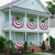 abordables Décoration du Jour de l&amp;#39;Indépendance-Lot de 2 drapeaux plissés patriotiques américains 3x6 pieds 4 juillet jour de l&#039;indépendance grands drapeaux américains banderoles patriotiques étoiles rayures plissées drapeau américain bannières décorations rouge blanc bleu