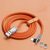 cheap Cell Phone Cables-Passenger Cable Rotating Magnetic Cable 540 Degrees Fast Charging Silicone TYPEC Triple Hand Travel Magnetic Cable Charging Cable