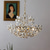 cheap Island Lights-6-Light 45 cm Single Design Pendant Light Metal Painted Finishes Modern Nordic Style 110-120V 220-240V