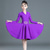 cheap Latin Dancewear-Latin Dance Kids&#039; Dancewear Dress Pure Color Splicing Girls&#039; Performance Training Long Sleeve High Polyester