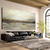 cheap Abstract Paintings-large wall art Minimalist Abstract Mountain Painting hand painted Extra large Landscape foil painting wall art gray gold canvas painting on canvas abstract painting for Living room painting