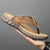 cheap Outdoor Sandals-Men&#039;s Leather Sandals Summer Sandals Slippers &amp; Flip-Flops Retro Walking Casual Daily Vacation Beach Comfortable Shoes Dark Grey Dark Brown