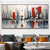 cheap Abstract Paintings-Mintura Handmade Abstract City Landscape Oil Paintings On Canvas Wall Art Decoration Modern Pictures For Home Decor Rolled Frameless Unstretched Painting