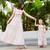 cheap Casual Dresses-Mommy and Me Dresses Graphic Home Pink Sleeveless Knee-length Mommy And Me Outfits Daily Matching Outfits