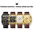 cheap Quartz Watches-OLEVS Men Quartz Watch Creative Outdoor Sports Fashion Luminous Calendar Chronograph Waterproof Leather Watch