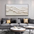 cheap Oil Paintings-Oversized Seaswaves white Textured Painting handmade  Clouds Abstract Painting Extra Large Wall Art pattle knife wave painting seascape painting Hand-painted Acrylic Minimalist Paintings