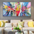 cheap Abstract Paintings-Mintura Handmade Texture Abstract Colorful Oil Paintings On Canvas Wall Art Decoration Modern Pictures For Home Decor Rolled Frameless Unstretched Painting
