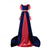 cheap Medieval-Retro Vintage Medieval Renaissance Dress Ball Gown Kate Sharma Fancy Dress Women&#039;s Halloween Carnival Masquerade Performance Party Stage Adults Dress
