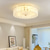 cheap Crystal Chandeliers-LED Chandelier 40/50/60cm 5/8/10 Head Bulb Not Included Electroplated Finish Crystal Metal Modern Contemporary Style Bedroom Dining Room MIni Pendant 110-240V