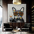 cheap Oil Paintings-Mintura Handmade Gog Oil Paintings On Canvas Large Wall Art Decoration Modern Abstract Animal Picture For Home Decor Rolled Frameless Unstretched Painting