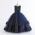 cheap Party Dresses-Kids Girls&#039; Dress Party Dress Solid Color Sleeveless Special Occasion Birthday Elegant Princess Polyester Maxi Party Dress Summer Spring 4-13 Years Navy Blue Green