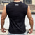 cheap Running Tee &amp; Tank Tops-Men&#039;s Workout Tank Top Running Tank Top Gym Tank Top Sleeveless Vest / Gilet Casual Athleisure Cotton Breathable Quick Dry Soft Gym Workout Running Walking Sportswear Activewear Black White Blue