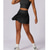 cheap Yoga Shorts &amp; Bikers-Women&#039;s Yoga Skirt Ruched with Phone Pocket High Waist Yoga Gym Workout Pilates Shorts Black White Sky Blue Sports Activewear Stretchy Slim
