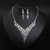 cheap Jewelry Sets-Jewelry Set 3pcs Imitation Pearl Rhinestone Earrings Necklace Women&#039;s Elegant Vintage Fashion Geometrical Geometric Jewelry Set For Wedding Party Anniversary