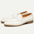 Χαμηλού Κόστους Δερμάτινα Loafers Premium-Ανδρικά Μοκασίνια &amp; Ευκολόφορετα Παπούτσια εκτύπωσης Φόρεμα Loafers Δέρμα Ιταλικό πλήρες δέρμα αγελάδας Άνετο Αντιολισθητικό Μοκασίνια Μπεζ