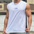 cheap Running Tee &amp; Tank Tops-Men&#039;s Workout Tank Top Running Tank Top Gym Tank Top Sleeveless Vest / Gilet Casual Athleisure Cotton Breathable Quick Dry Soft Gym Workout Running Walking Sportswear Activewear Black White Blue
