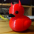 cheap Statues-Lil&#039; Devil Ducky Duckieville Duck Goth Resin Collectible Figurines Ducks, Cute Little Duck Statue Crafts, Novelty Decorative Ornaments Halloween Decoration