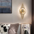 abordables Appliques murales d'intérieur-Applique murale d'intérieur LED 3 couleurs, e14/g9, applique murale ronde en cristal, luminaire de vanité, applique murale d'intérieur en cristal doré pour chambre à coucher, salon, 85-265v