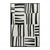 cheap Oil Paintings-Handmade Oil Painting Canvas Wall Art Decoration Abstract Black and White Minimalism Modern for Home Decor Rolled Frameless Unstretched Painting