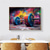 cheap Abstract Paintings-Hand Painted Gym Canvas Wall Art Barbell Graffiti Weightlifting Decor Sport Motivational  Fitness Wall Art Home Decor Large No Frame