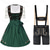 cheap Couples-Couples Oktoberfest Beer Costume Dress Dirndl Trachtenkleider Maid Oktoberfest Couple Munich Wiesn Wiesn Men&#039;s Women&#039;s Traditional Style Cloth Halloween Carnival