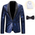 cheap Notting Hill Carnival-Retro Vintage Rococo Baroque Suits &amp; Blazers Gentleman Sequins Men&#039;s Masquerade Party / Evening Pride Parade Pride Month Adults&#039; Coat