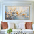 cheap Oil Paintings-Original Abstract Handmade Painting Large Wall Art Colorful Flower Painting On Canvas Home Decor Office Wall Decor Hand Painted Wall Art Unframed