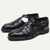 cheap Dress Sandals-Men&#039;s Black Leather Fisherman Sandals - Stylish Buckle Strap Closed-Toe Shoes for Formal and Casual Wear