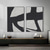 cheap Abstract Paintings-Black and White oil painting handmade Wabi Sabi Abstract oil painting Wall Art Artwork wall painting  Modern Abstract Oil Painting Geometric Wall Art painting  for Home decoration