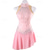 economico Abiti da Pattinaggio Artistico-Vestito da pattinaggio artistico Per donna Da ragazza Pattinaggio sul ghiaccio Vestiti Rosa Collage Scollatura posteriore Retato Elastene Elevata elasticità Addestramento Da allenamento Professionale