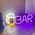 ieftine Lumini Neon LED-Bandă luminoasă cu neon pentru barul Oktoberfest, semnul alb cald, violet, luminează-ți vara cu acest semn pre-iluminat cu LED, perfect pentru decorarea în aer liber și perete